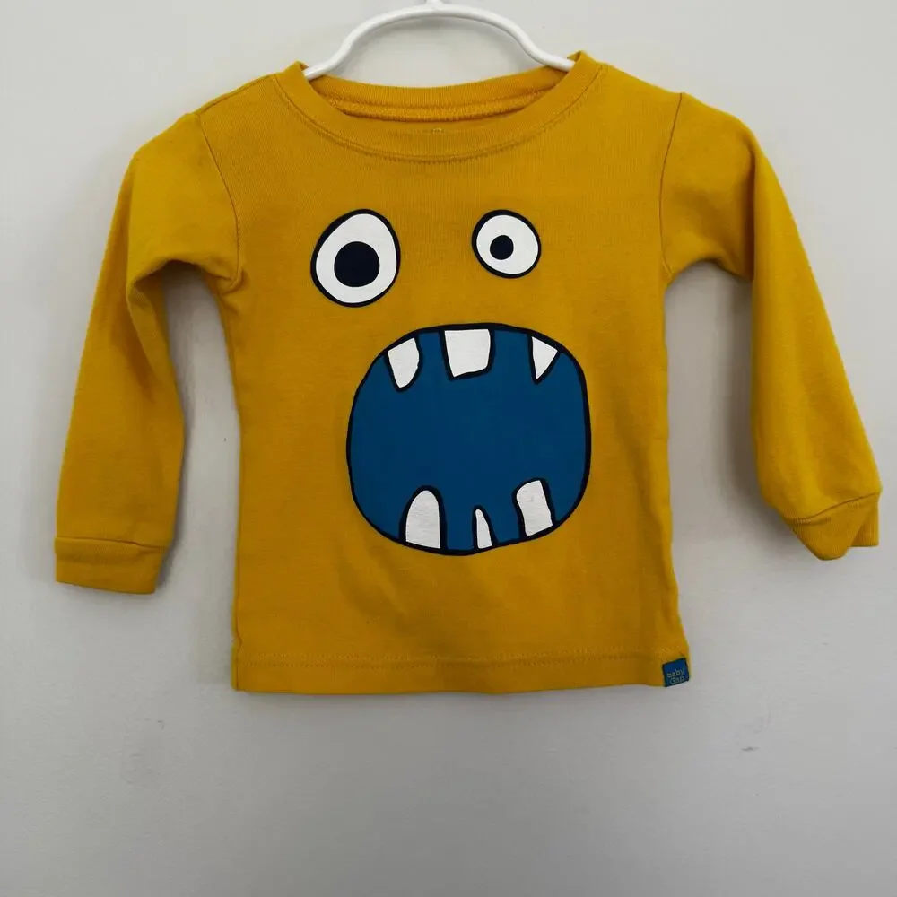 babyGAP Fitted Monster Pajama Sets, Bundle Includes 2 Pair